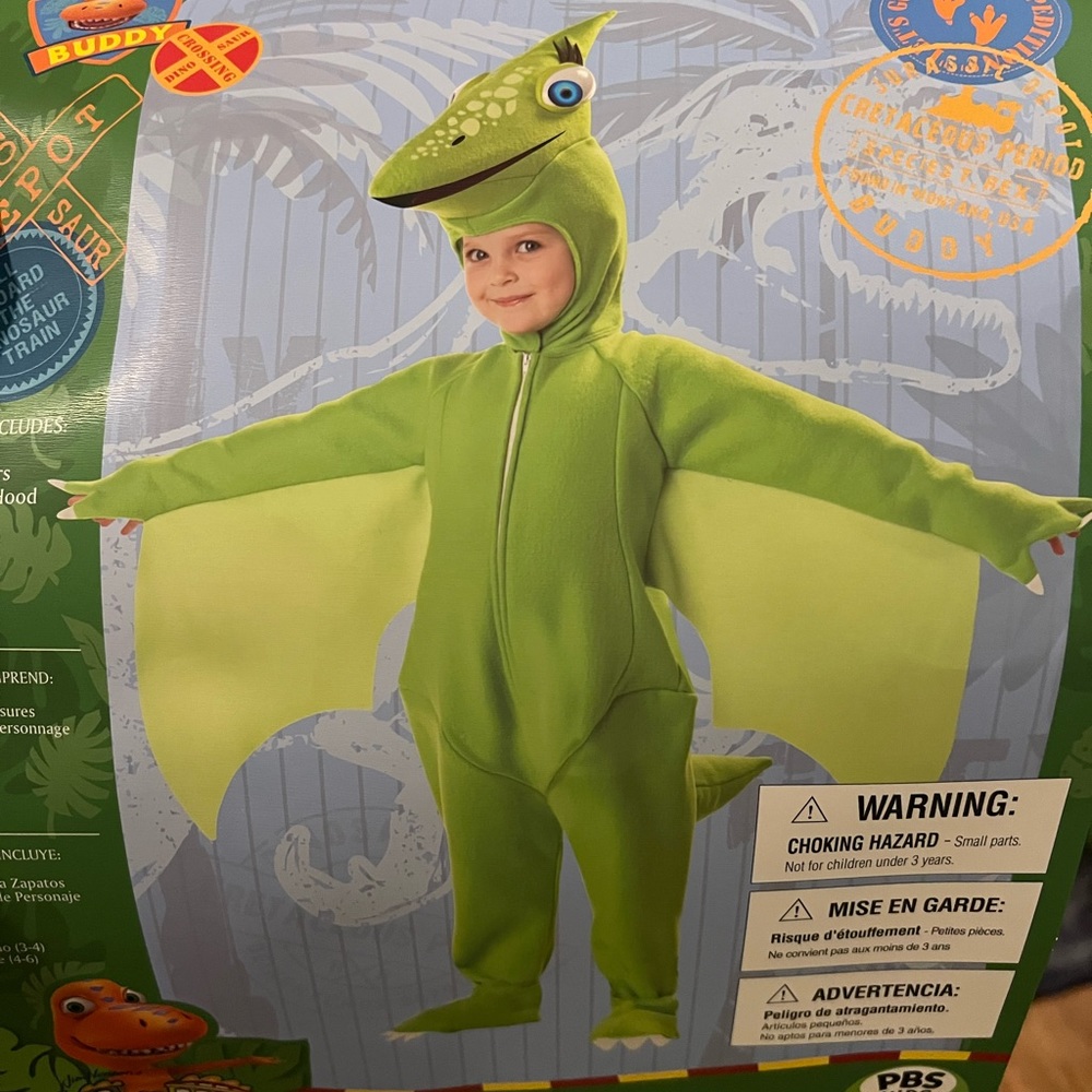 Toddler dinosaur costume